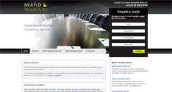 Desktop Screenshot of brandvaluation.co.uk